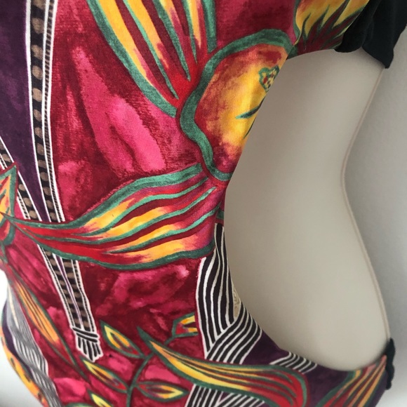 Parah one piece swim suite size USA 34 cup B with cover up - Picture 3 of 13